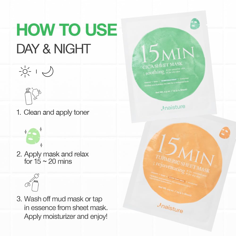 Naisture Rescue Me Kit packaging and unboxing for a spa-at-home experience.