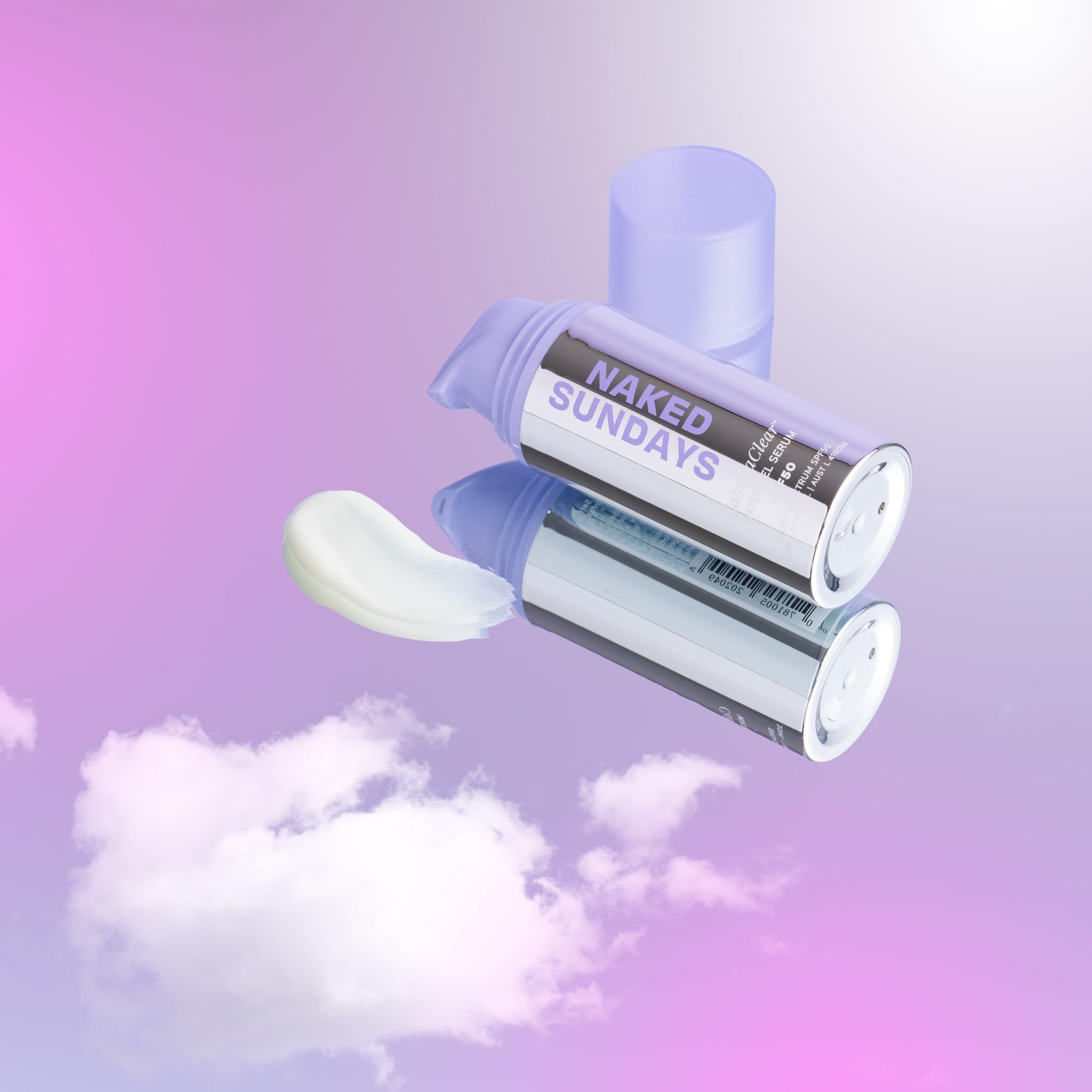 Naked Sundays Cabana Clear SPF50 skin-care routine addition for everyday protection.