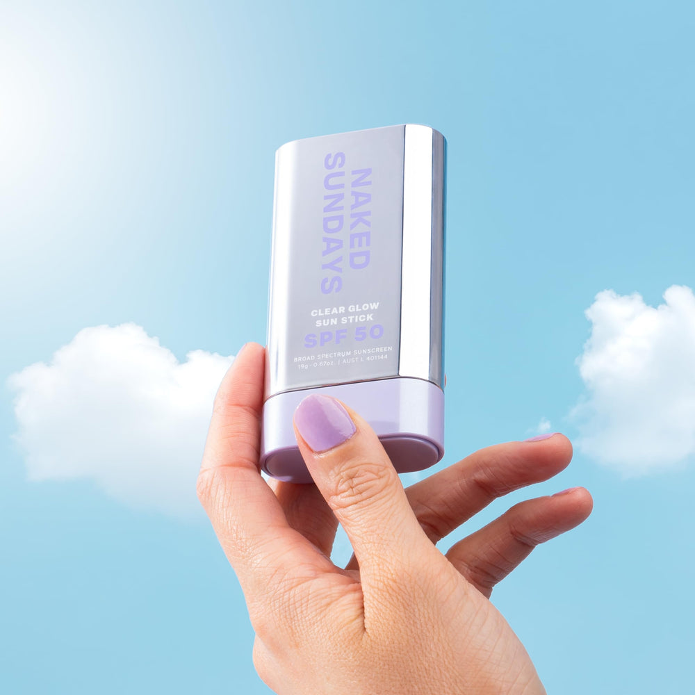 Naked Sundays SPF50 sun stick travel-friendly in a compact size