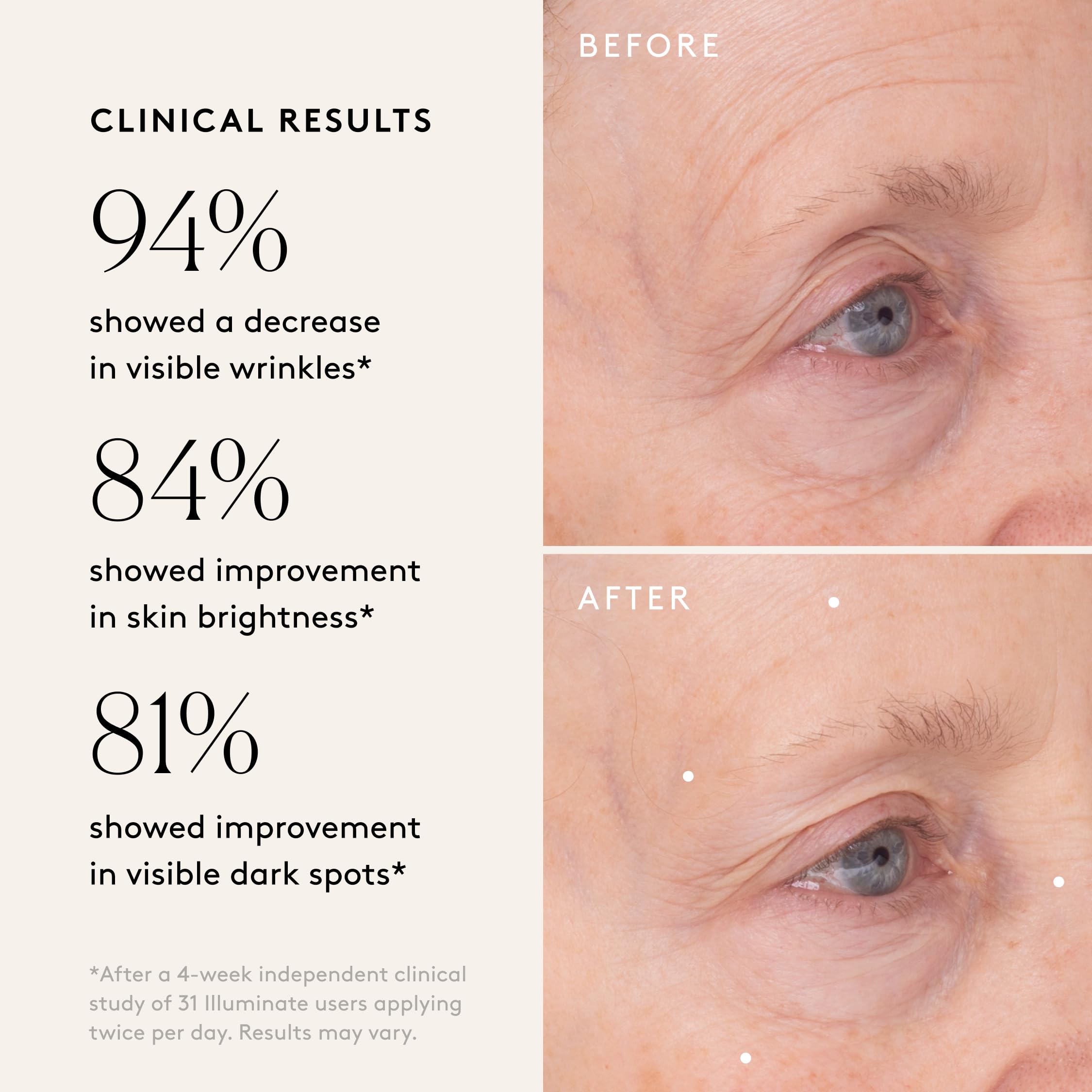 Naked & Thriving Illuminate hyaluronic acid matrix plumps the look of skin