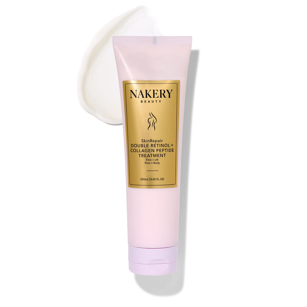 Nakery Beauty Retinol Cream bottle for premium anti-aging care across skin types
