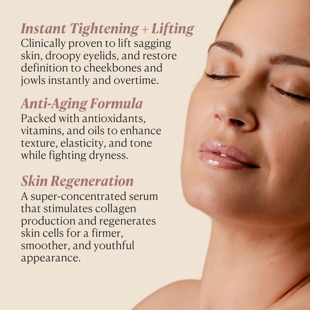 Nakery collagen serum eye-area application closeup highlighting BeautifEYE Complex benefits