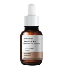 Nano Recipe salmon-pdrn concentrate bottle showing elasticity and glow