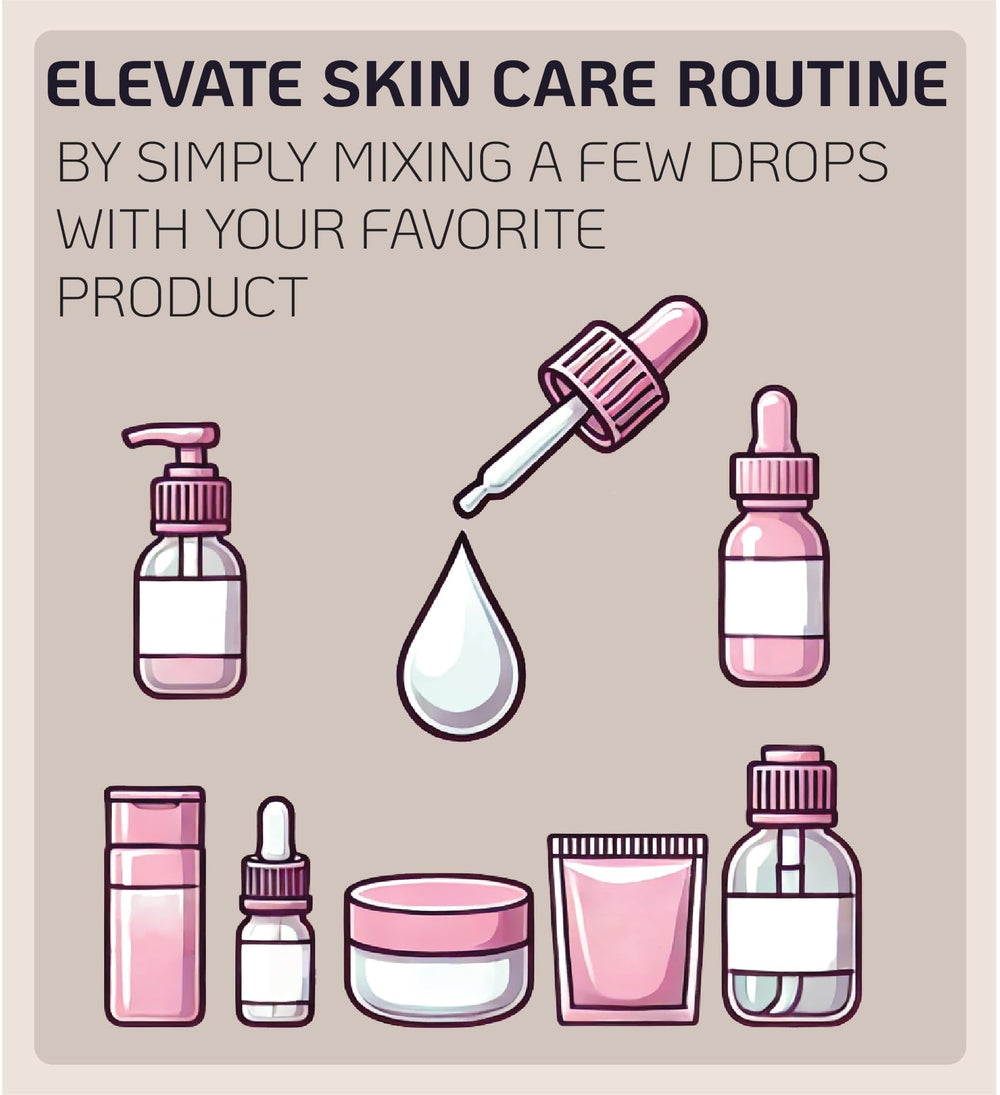 Nano Recipe serum dropper pour demonstrates easy dosing for skincare