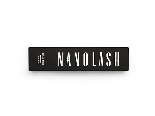 Nanolash lash-care routine setup on vanity for nighttime use