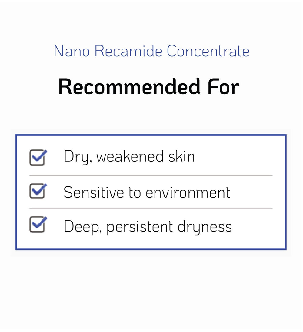 Nano Recipe ceramide concentrate freeze-thaw stability for year-round use