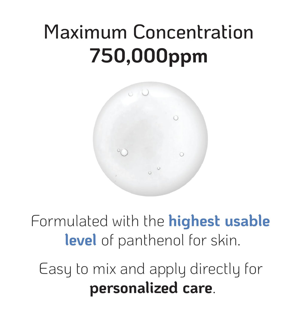 Nano Recipe D-Panthenol used in hair care for moisture retention.