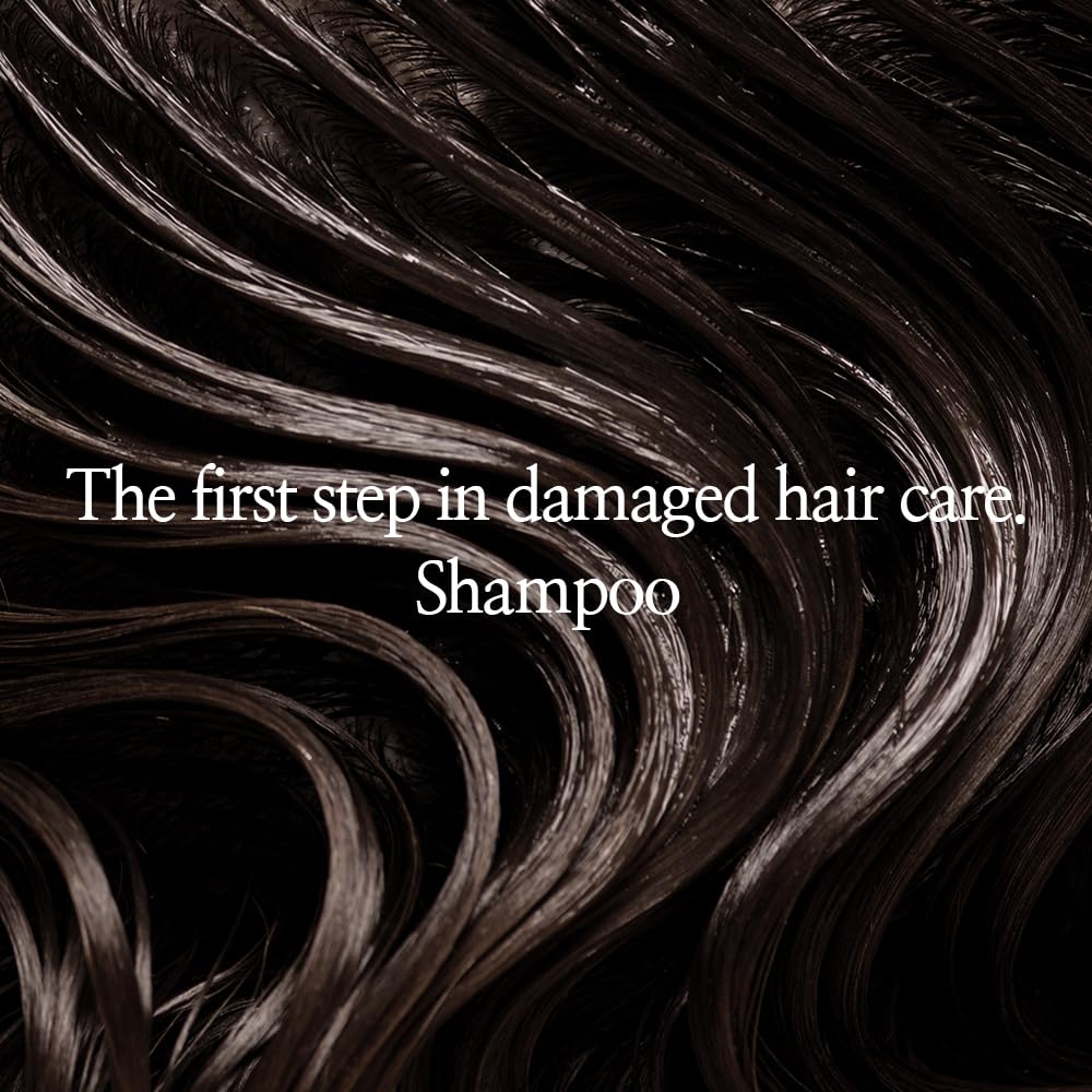 NARD RX Shampoo keratin and silk visuals indicate luxurious repair.