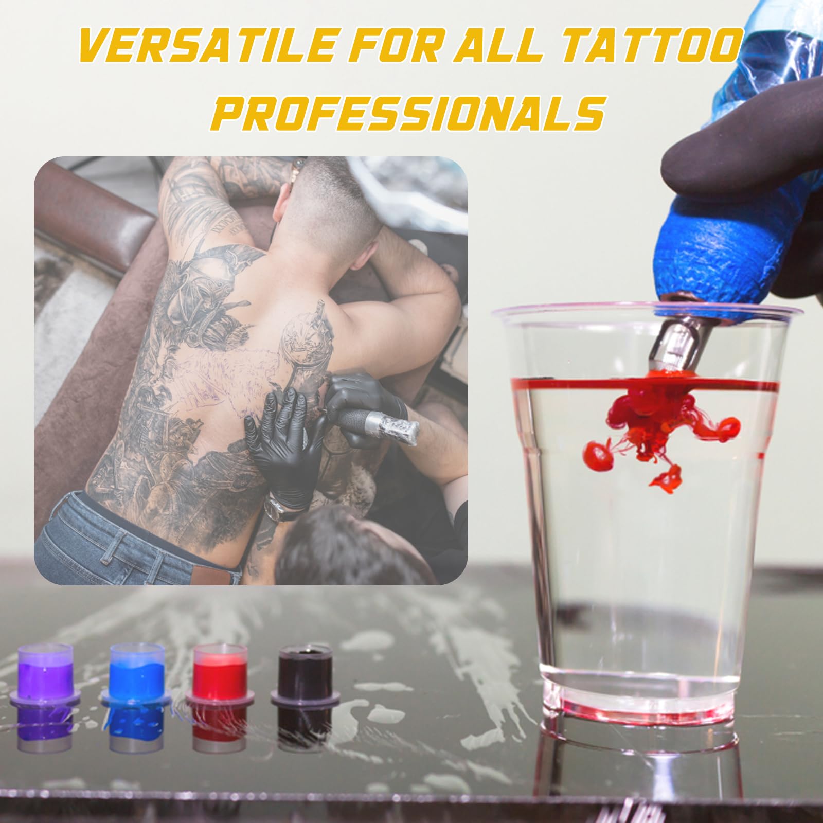 Narkysus tattoo caps suit studios, professionals, and beginners for reliable disposable ink containment.