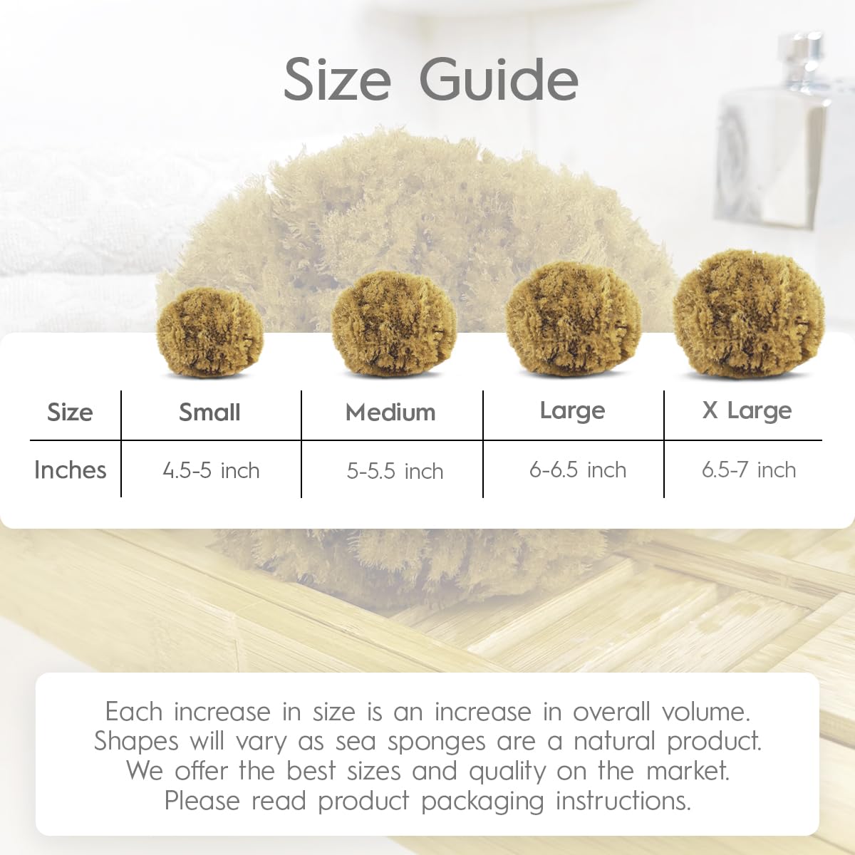 Naroa durable hygienic sea sponge for daily use and clean pores