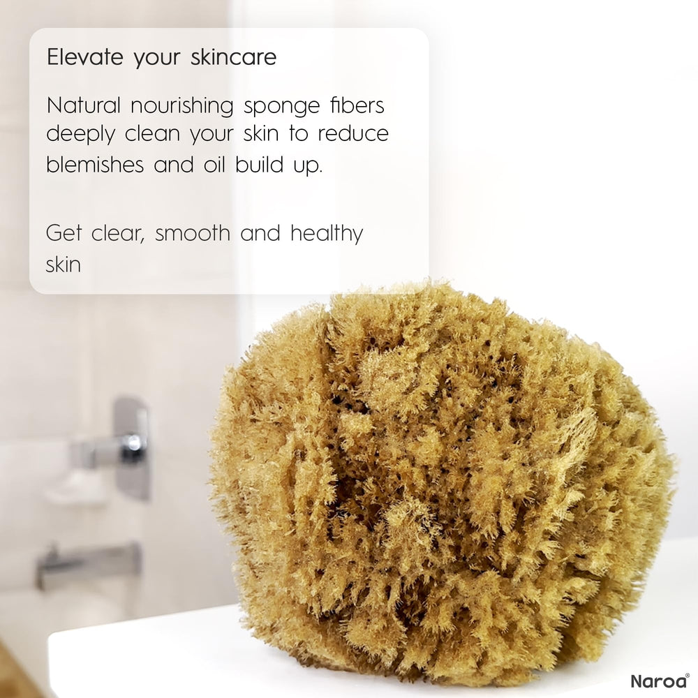 Naroa lather rich exfoliation demonstrates effective cleansing action