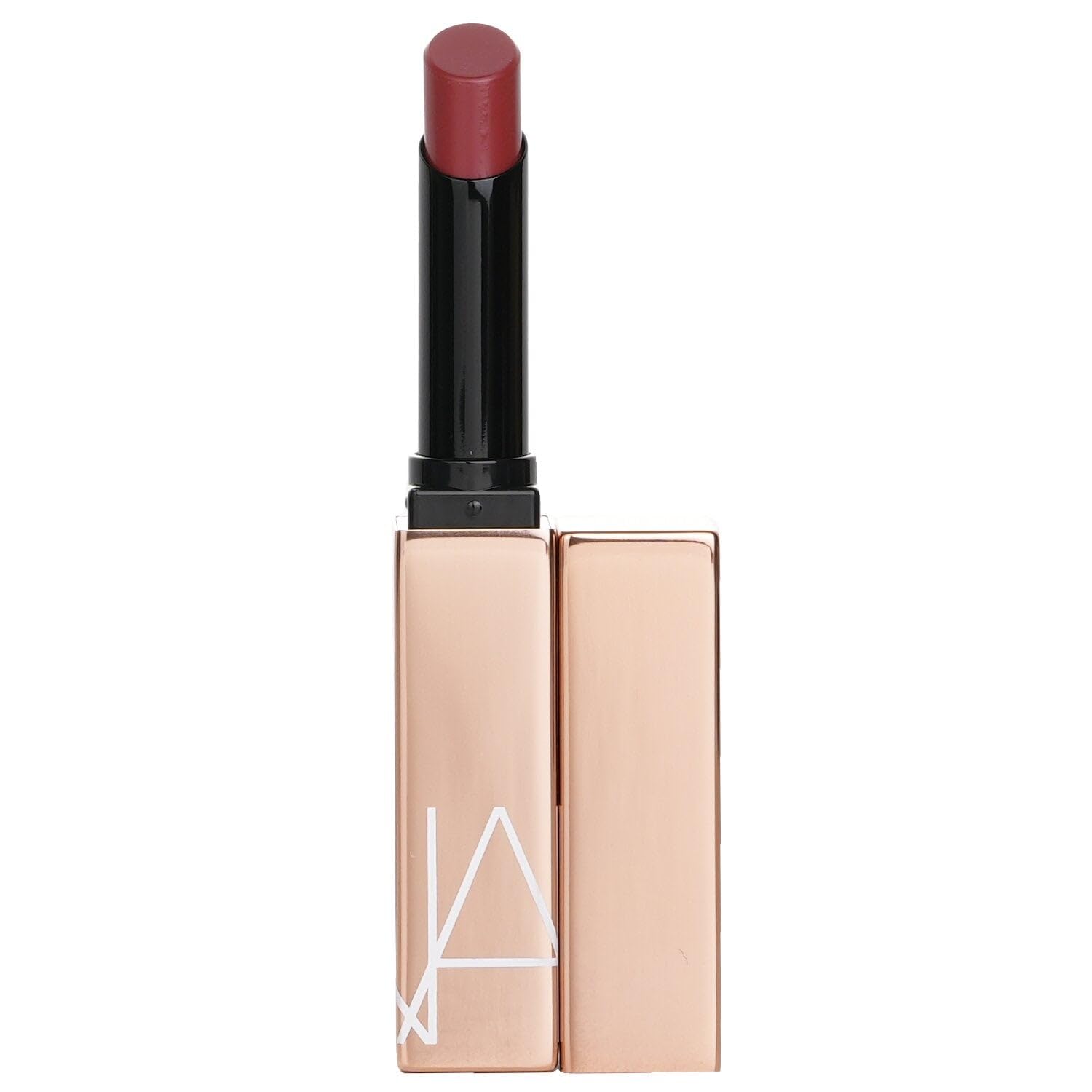 NARS Afterglow swatch demonstrates rich color payoff with long-wearing vibe