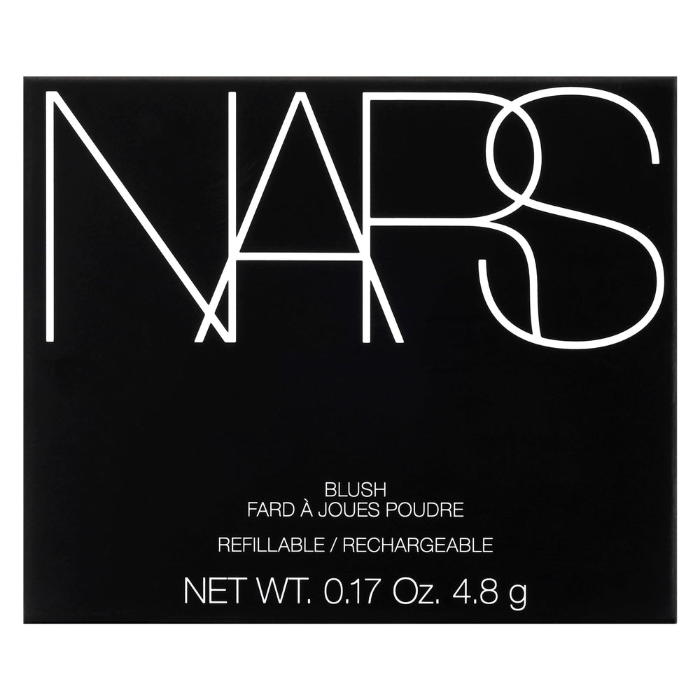 NARS Blush Deep Throat brush application demonstrates easy blend for gradual color