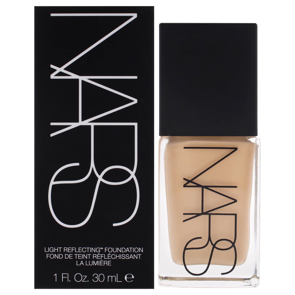 NARS Light Reflecting Foundation M2 Santa Fe bottle with pump for easy everyday wear.