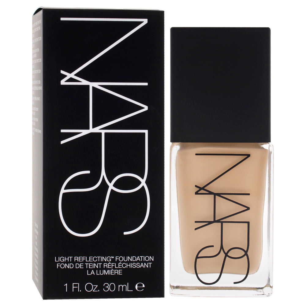 NARS Light Reflecting Foundation M2 Santa Fe on skin with smooth-blend finish.