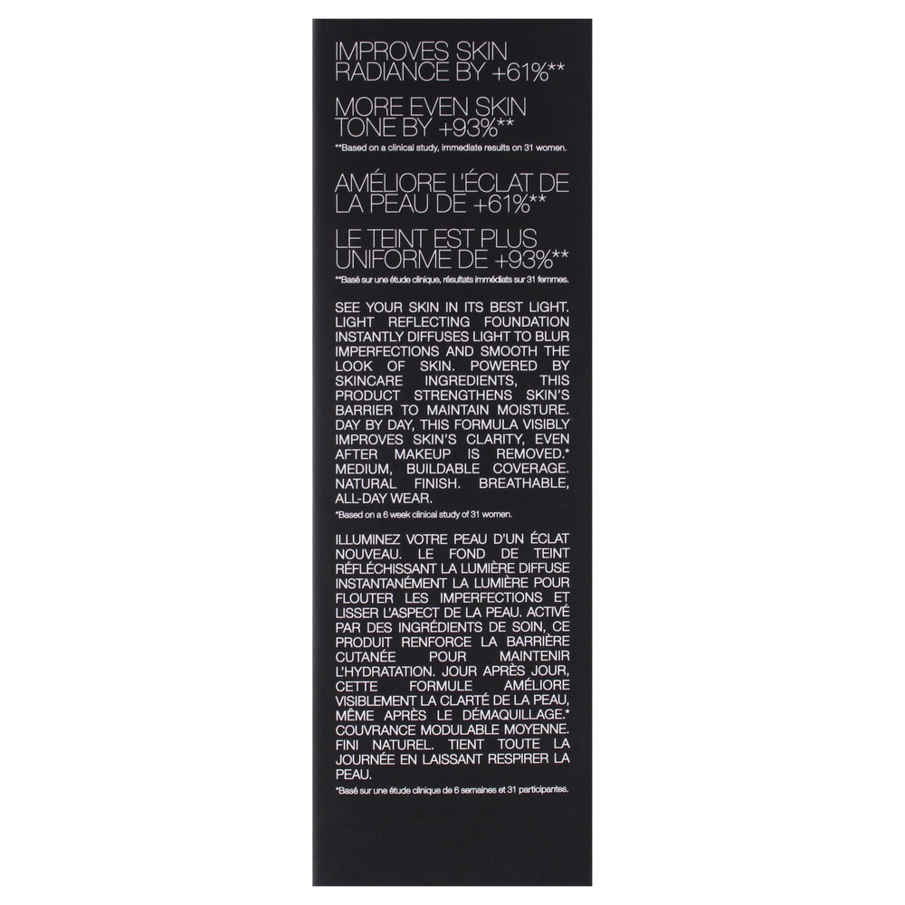 Texture detail of NARS Light Reflecting Foundation M2 Santa Fe blur effect.