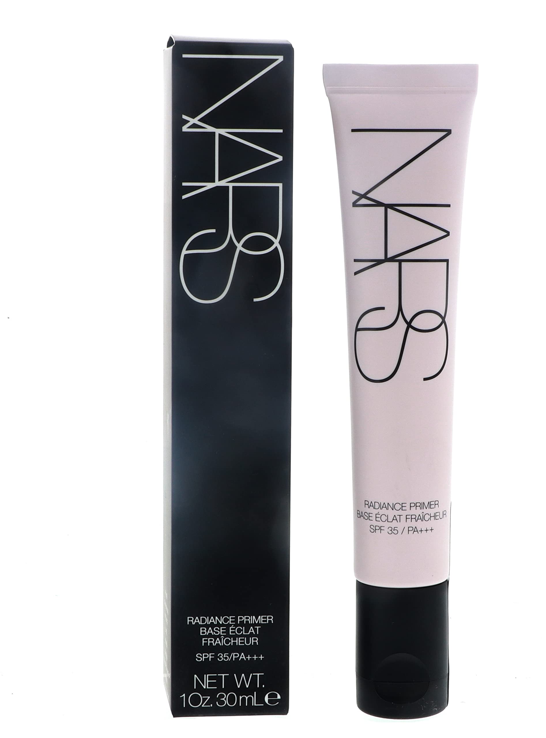 NARS Radiance Primer SPF 35 bottle ready to prime radiant skin.