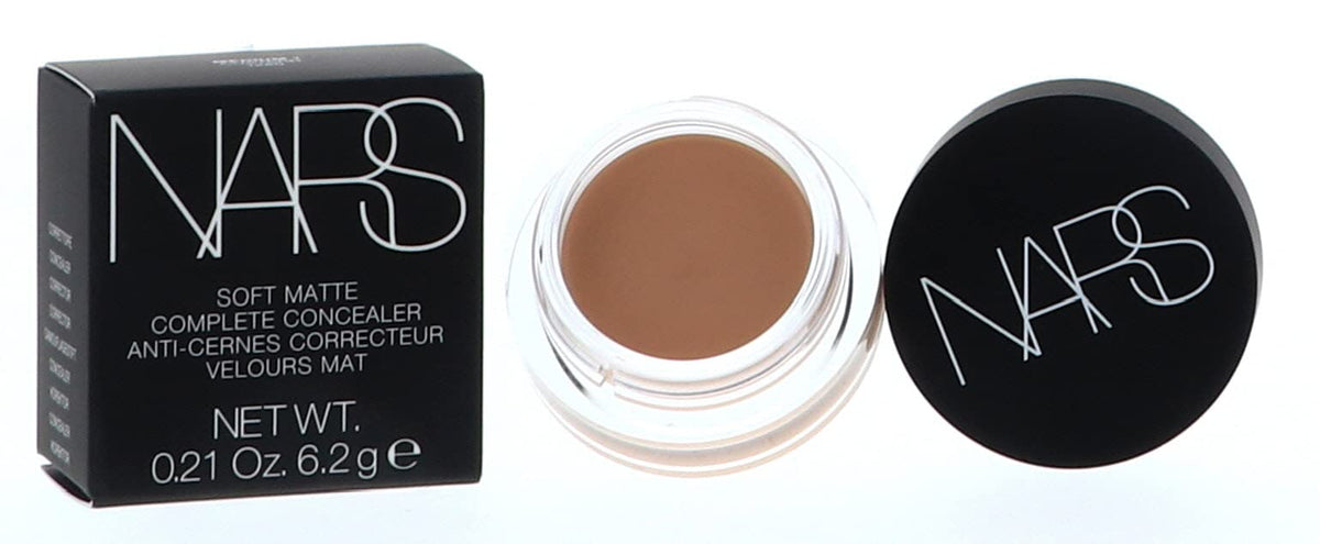 NARS Soft Matte Complete Concealer Custard packaging shows premium finish for flawless prep