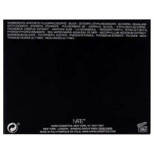 NARS Translucent Crystal compact with mirror for portable, versatile setting.