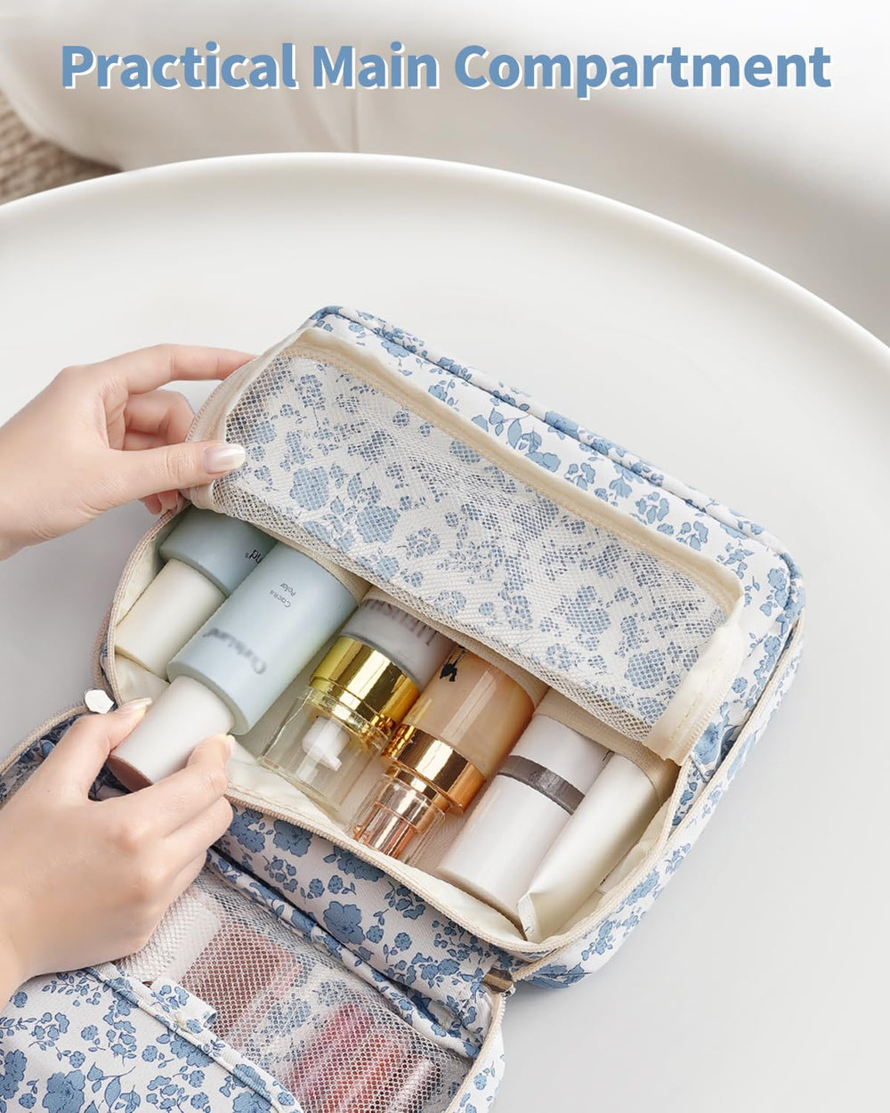 Narwey compact portable travel bag fits in luggage without bulk