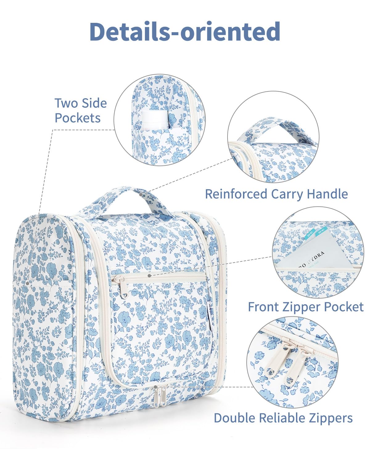 Narwey side pockets enable easy retrieval of small items