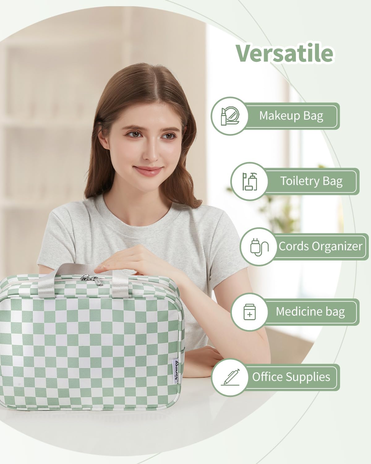 Narwey bag in travel setting suitable for gym or trips