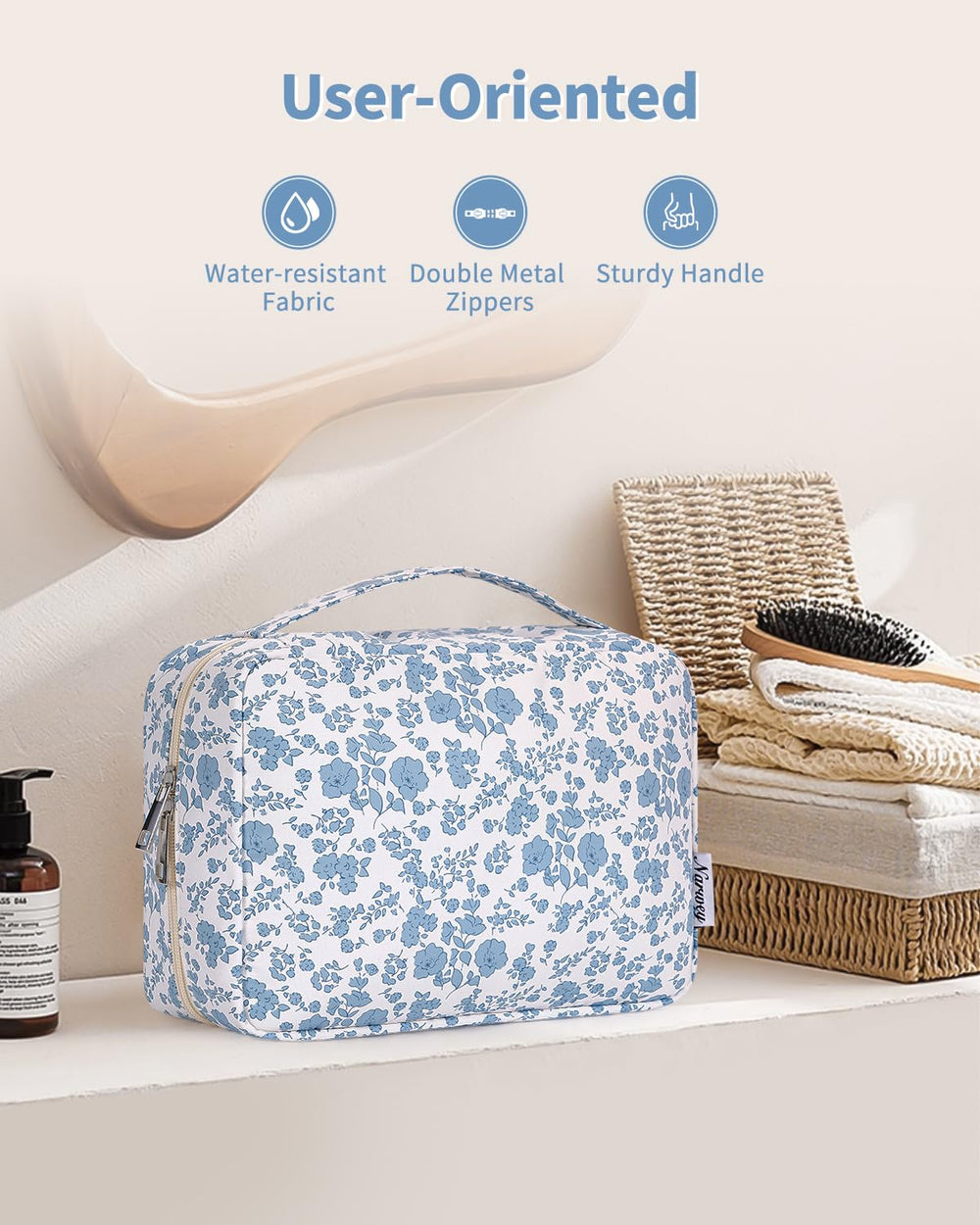 Narwey soft padded fabric gives a premium feel while protecting items