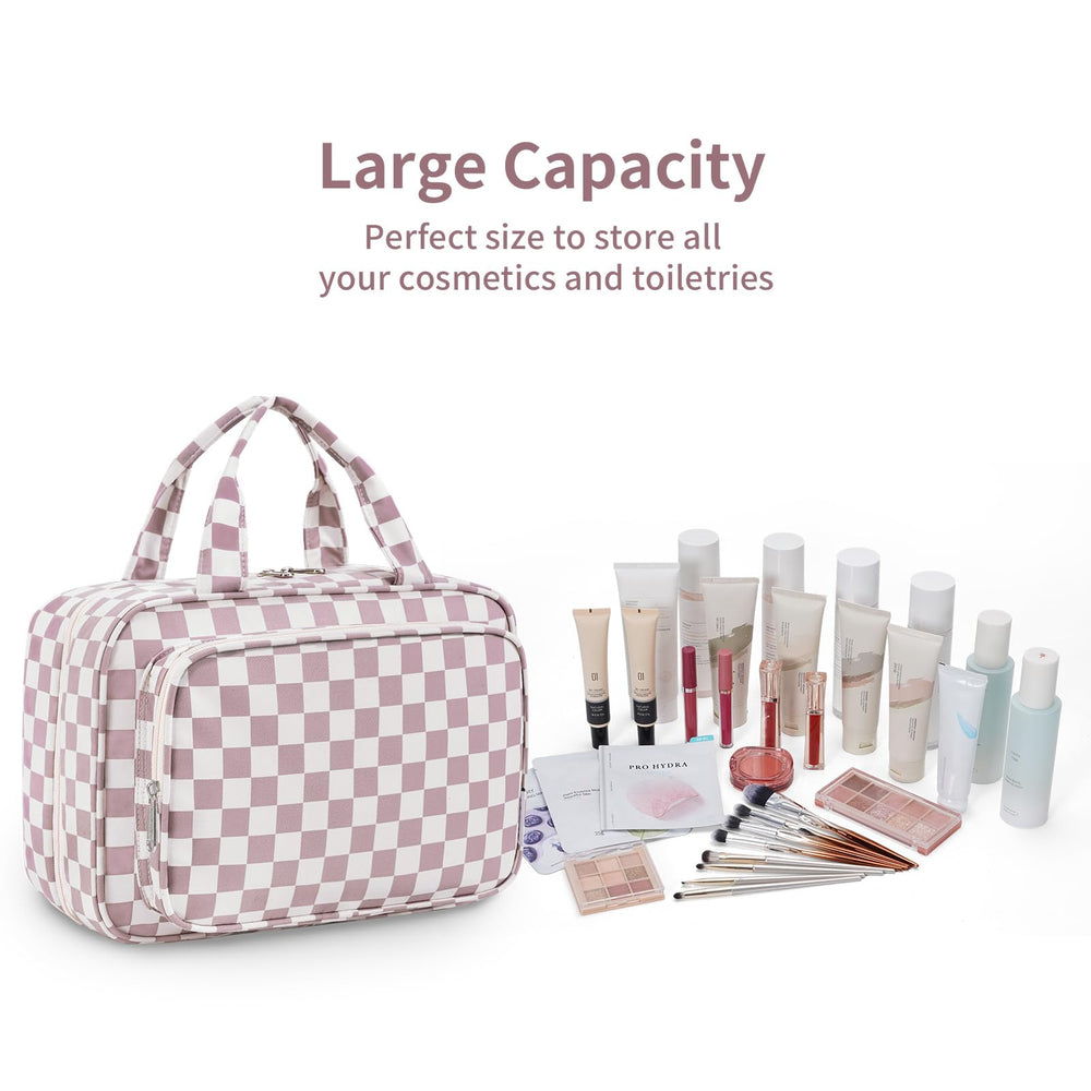 Narwey travel toiletry bag large materials crafted for durability and soft touch