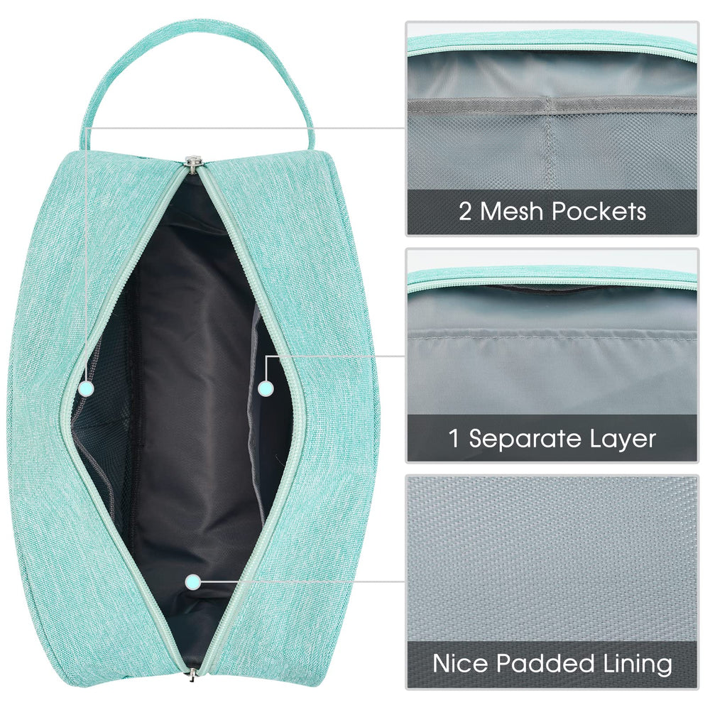 Narwey water-resistant fabric keeps contents protected during travel.