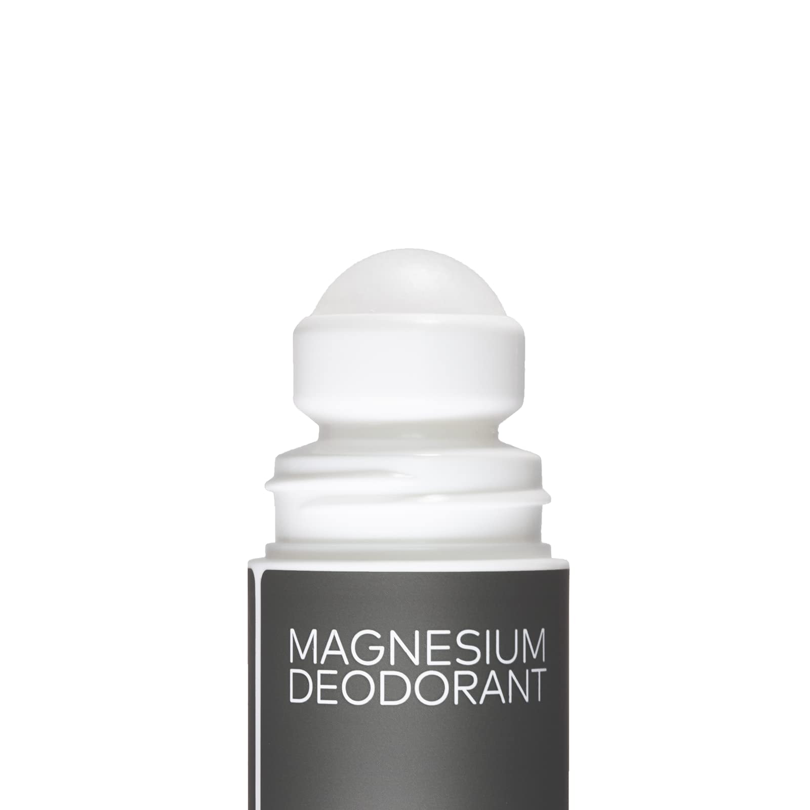 nasanta magnesium deodorant roll-on bottle side highlights aluminum-free formula.
