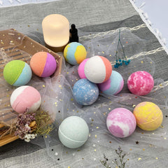 NASKY XL bath bombs with fruit scents deliver vibrant fizz