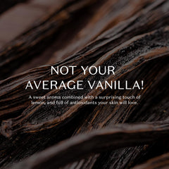 NATIVA SPA Madagascar Vanilla Body Oil texture closeup reveals a velvety-smooth finish.