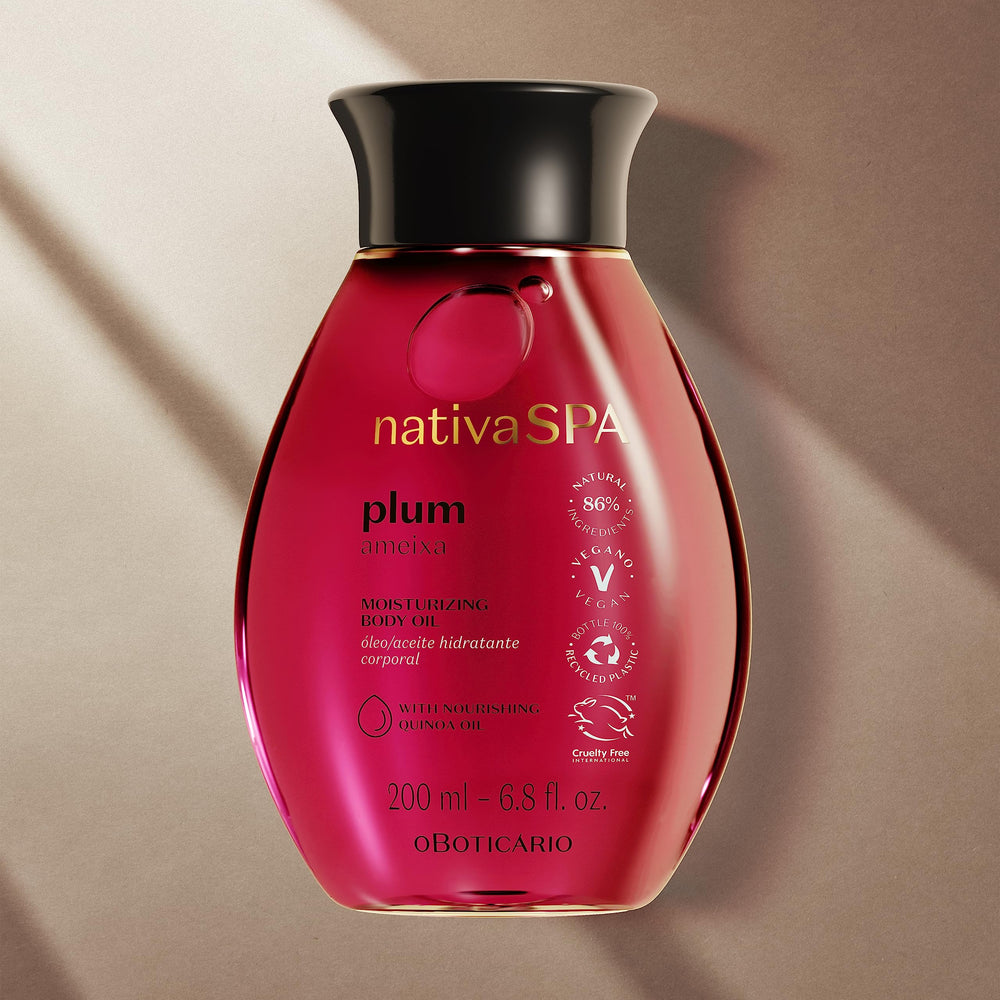 NATIVA SPA Plum Body Oil ingredients-quinoa-drops — quinoa oil delivers moisture-rich nourishment.