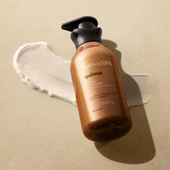 Nativa Spa vegan nourishing oils closeup emphasizes fast absorption and non-greasy feel