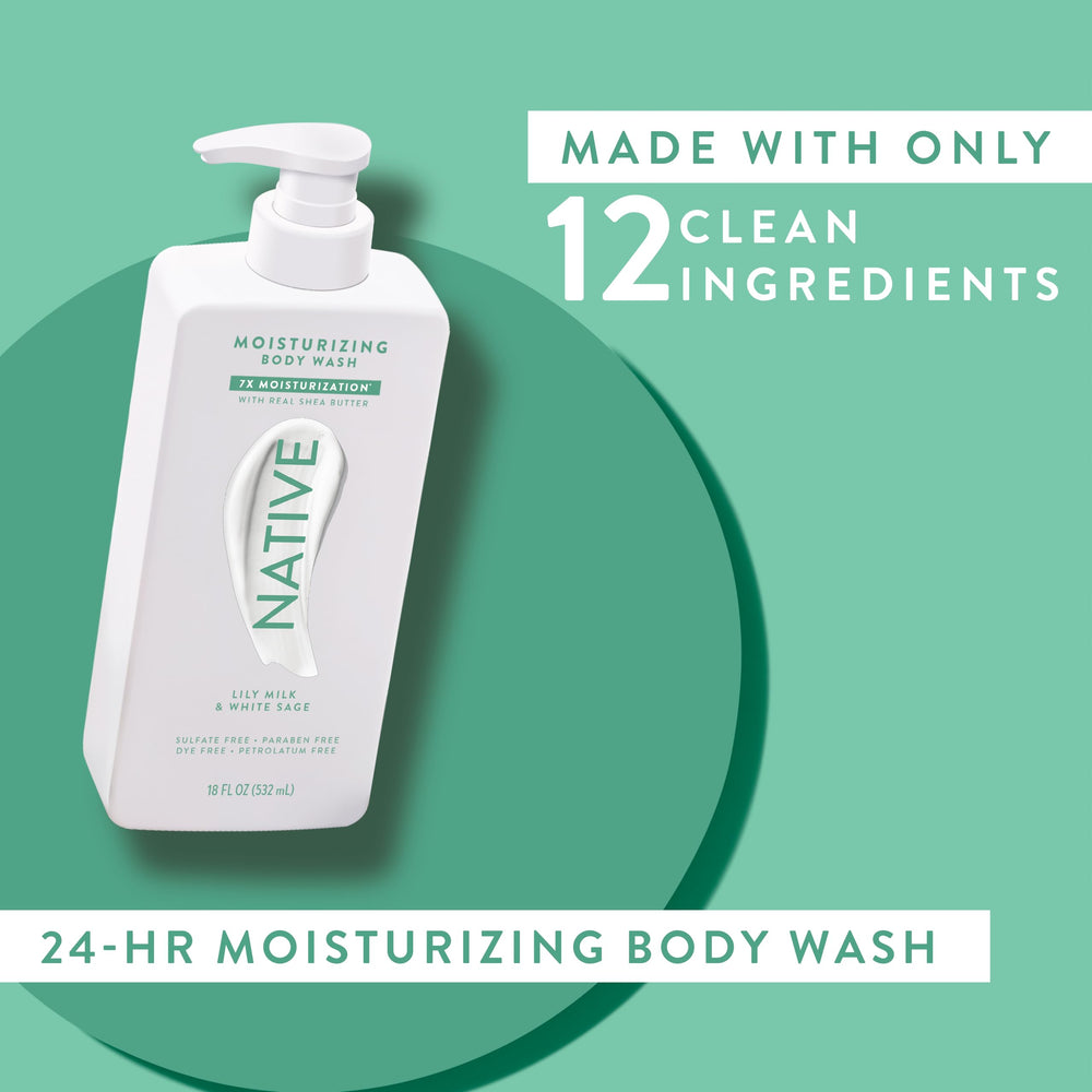 Native bottle in a clean bathroom setup highlighting vegan and cruelty-free care.