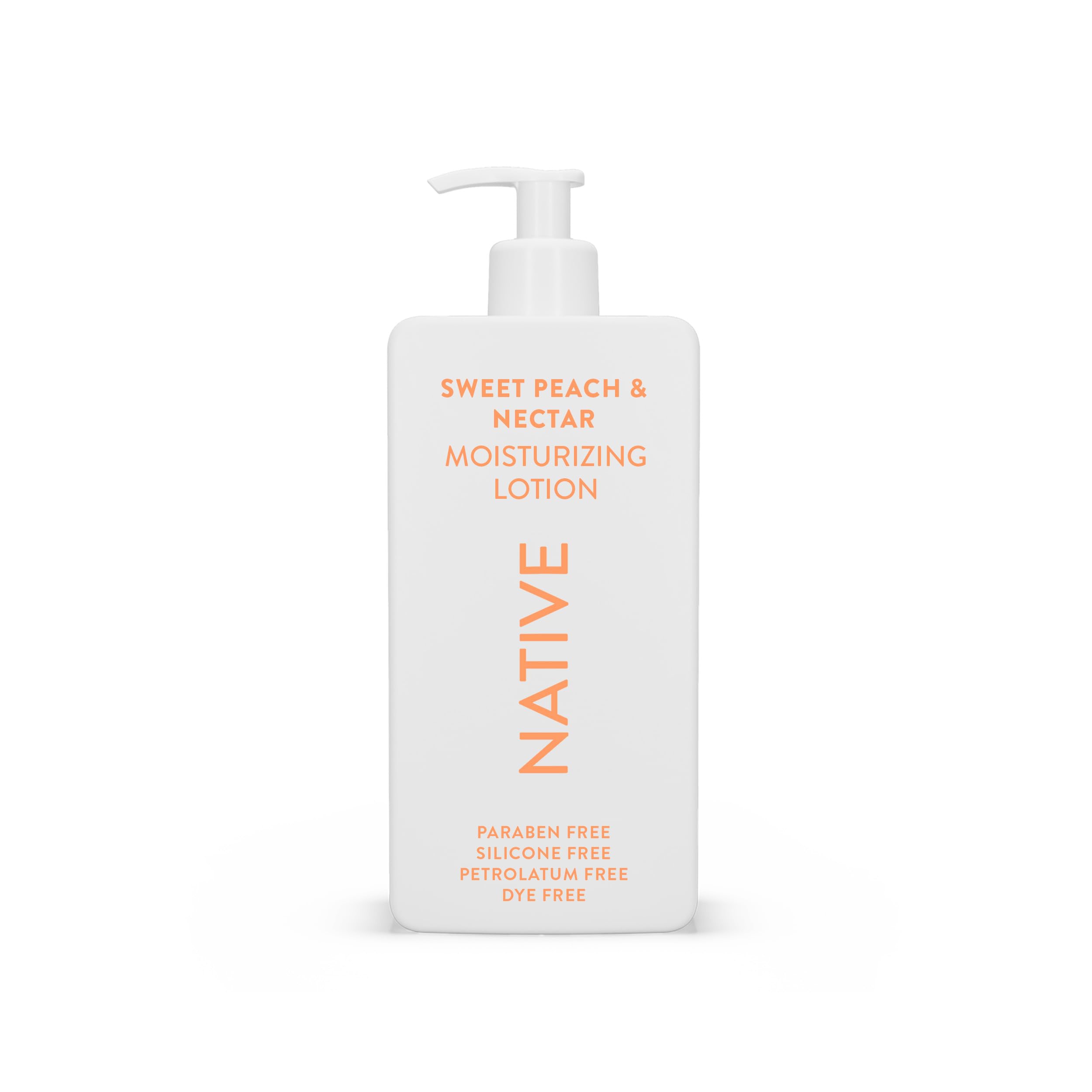 Native Body Lotion bottle showing plant-based hydration for daily skin care.