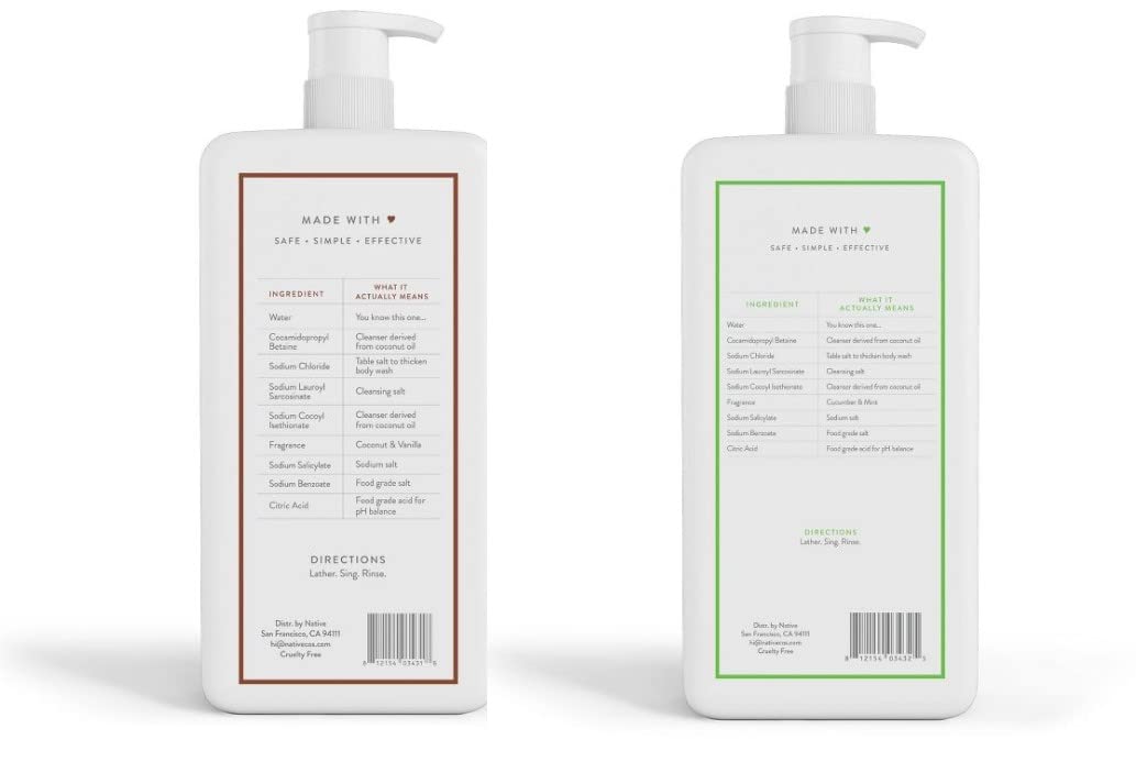 Close-up of foamy lather from Native Body Wash highlighting creamy texture