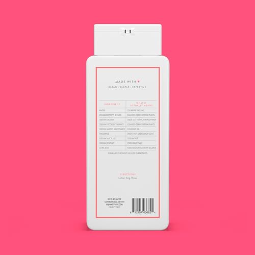 Native body wash Grapefruit Bergamot bottle close-up showing 2-pack value
