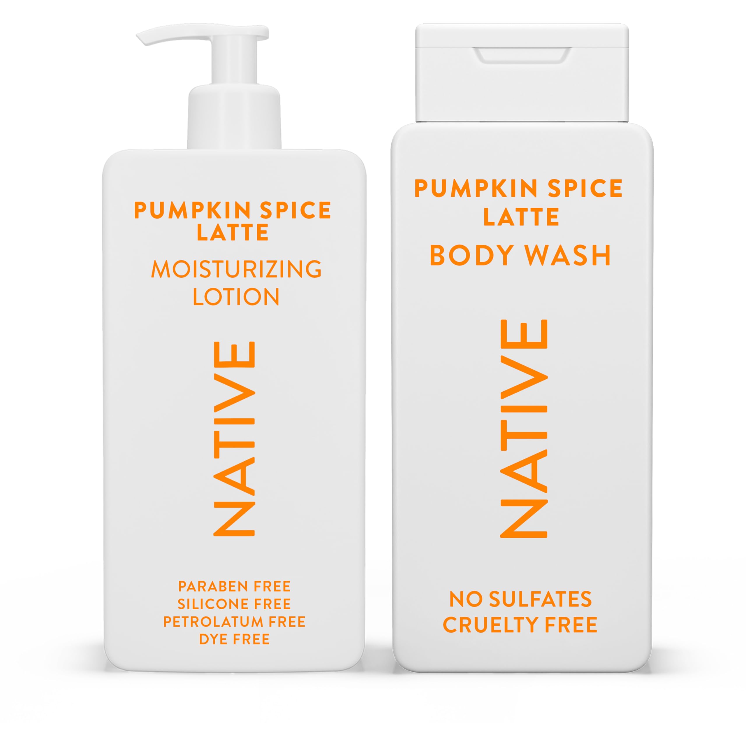 Native Body Wash pump bottle for quick, hydrating daily cleanse.