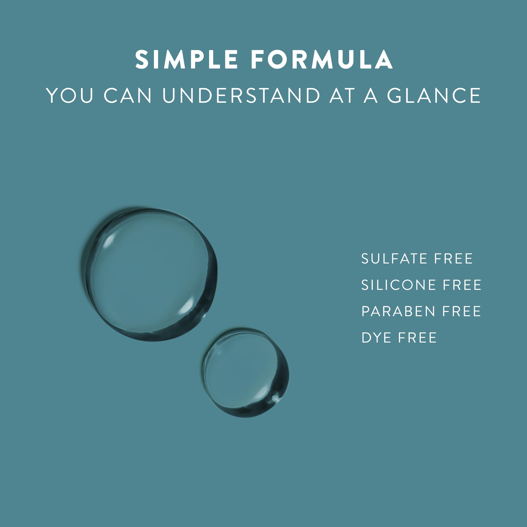 Ingredients chart emphasizes natural, derived components for gentle cleansing.