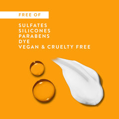 Native conditioner label close-up emphasizes vegan cruelty-free formula.