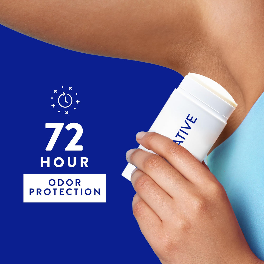 Native 72-hour odor protection shown as long-lasting odor control in use.