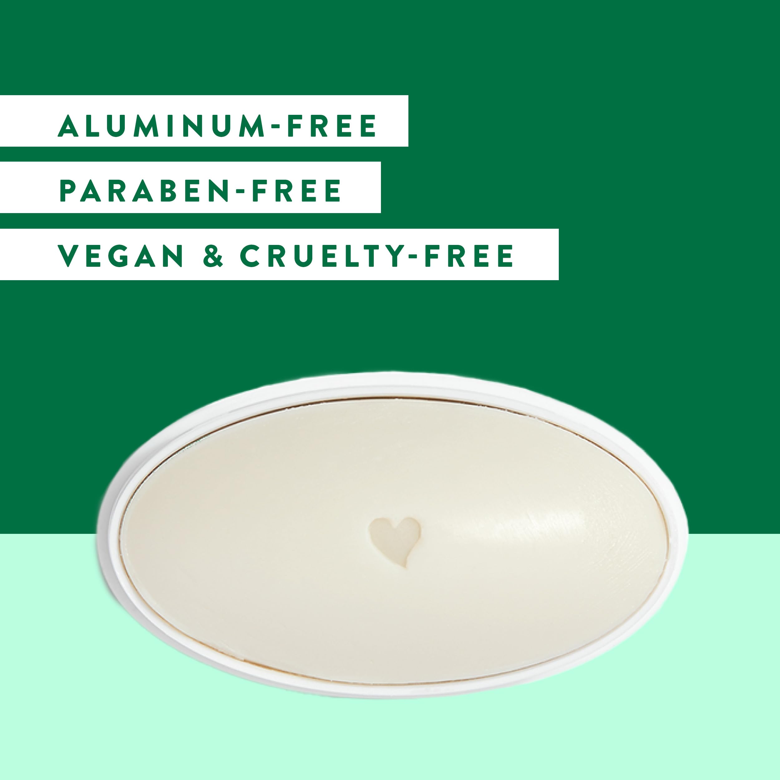 Native Deodorant aluminum-free label emphasizes a clean, safe formula