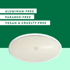 Native Deodorant aluminum-free label emphasizes a clean, safe formula