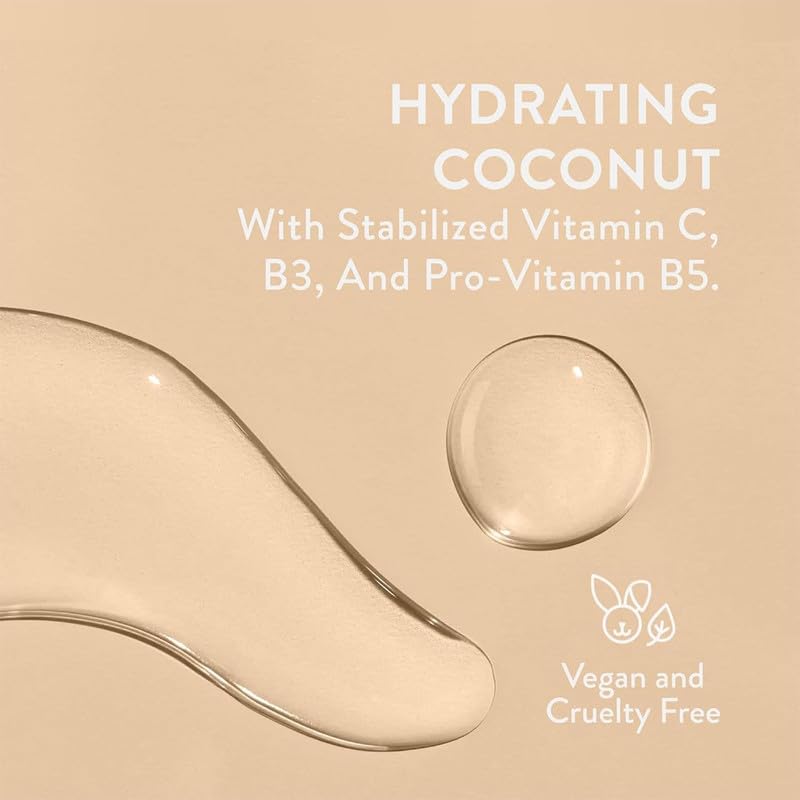 Native Moisturizing Face Wash rinse-water splash shows easy rinse-off and fresh finish