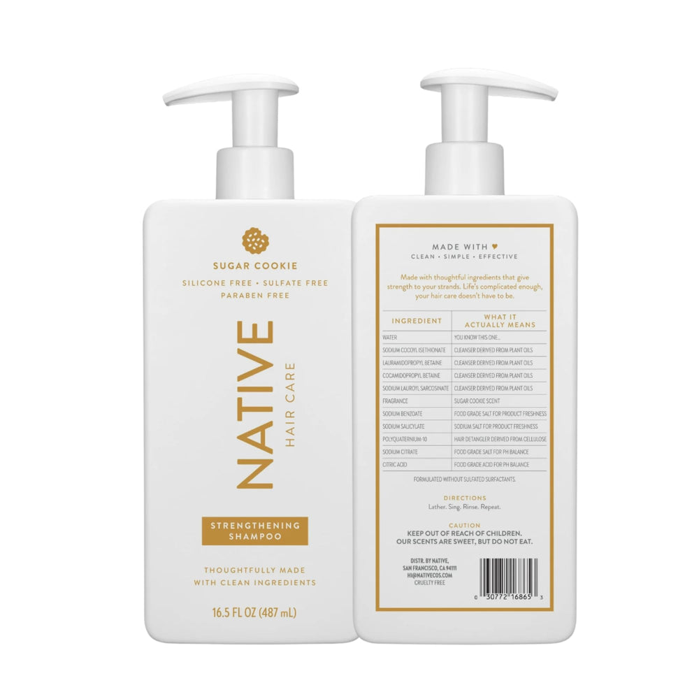 Native Sugar Cookie scent evokes cozy baking memories for a comforting shower