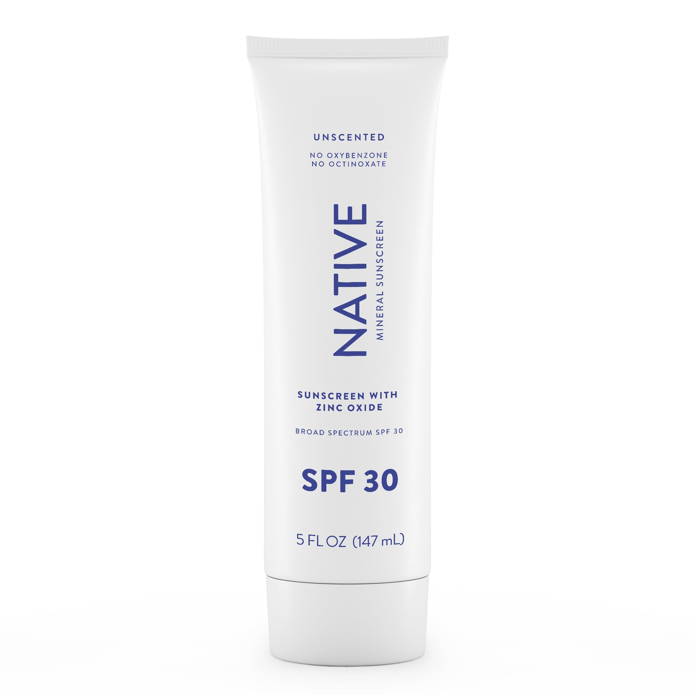 Native Sunscreen SPF 30 application for effective sun protection.