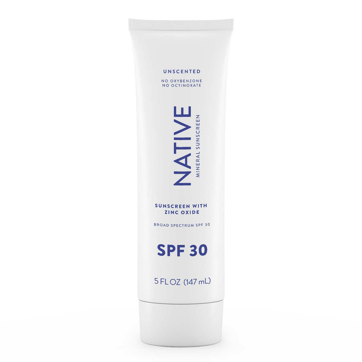 Native Sunscreen SPF 30 application for effective sun protection.