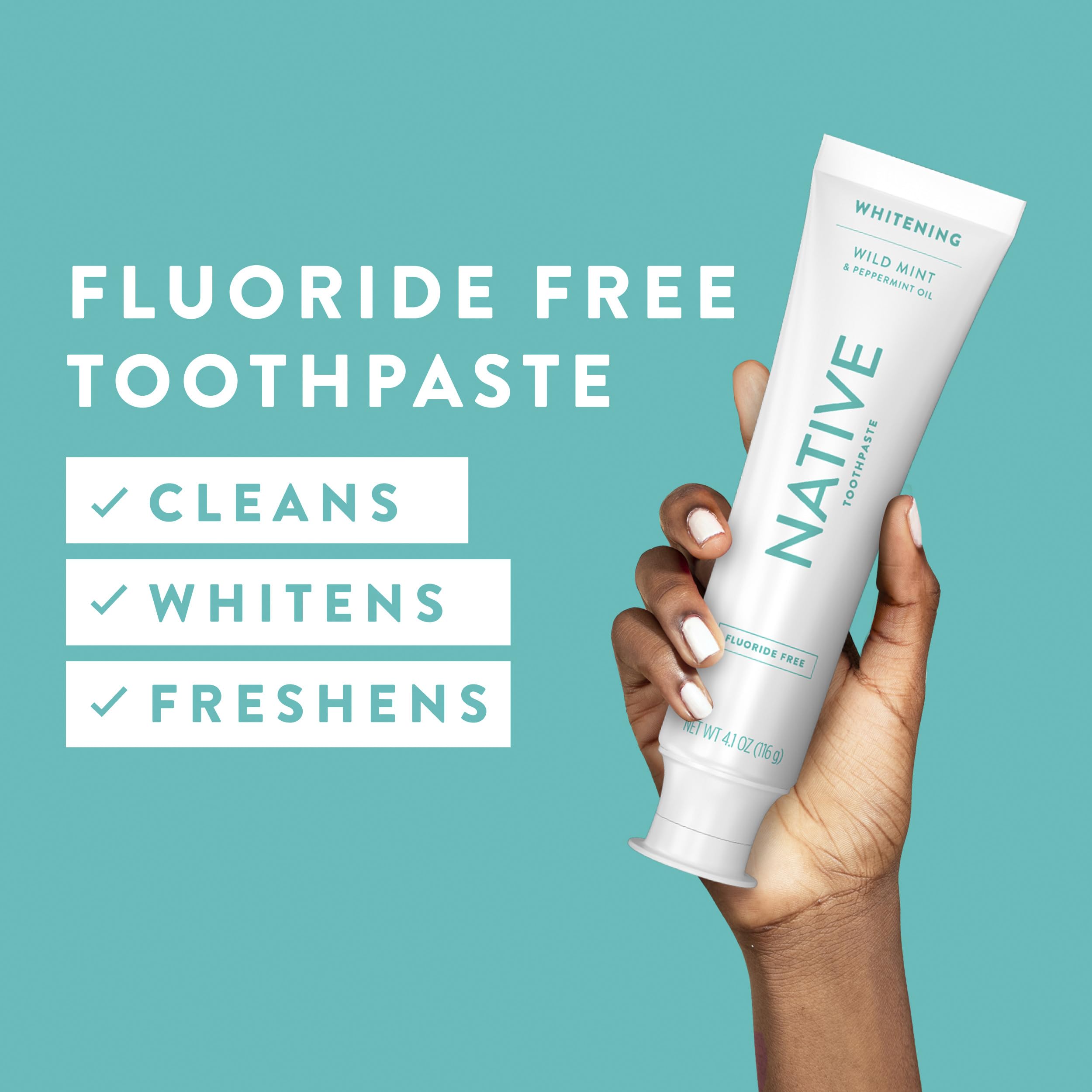 Native three tubes arranged flatlay showing pack convenience and volume