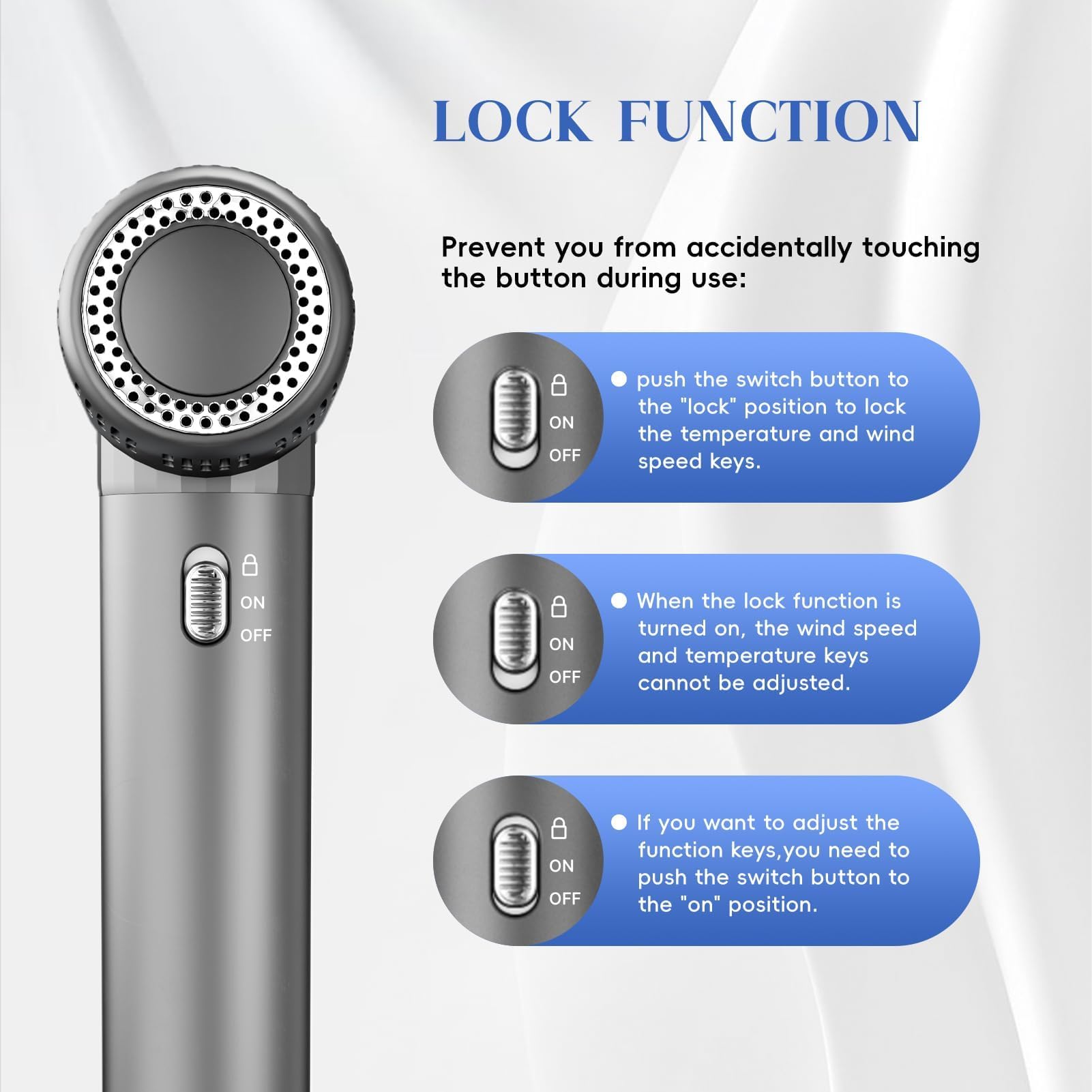Natrial Ionic Professional Hair Dryer brushless motor hints long lifespan